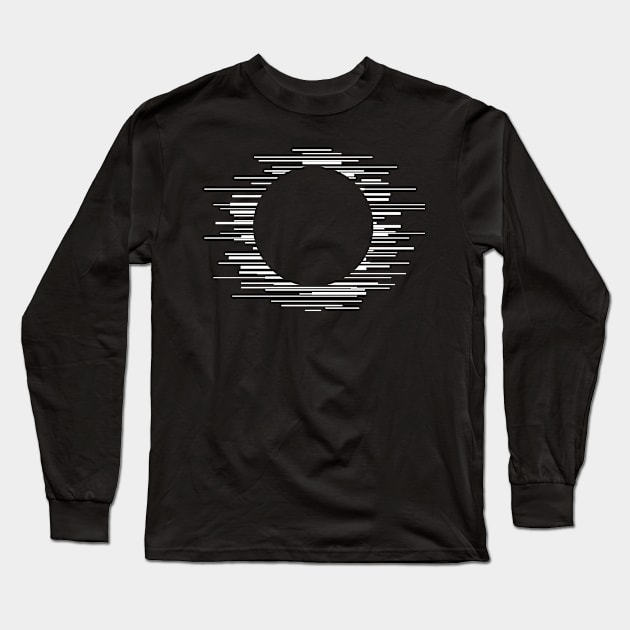 moon lines Long Sleeve T-Shirt by lkn